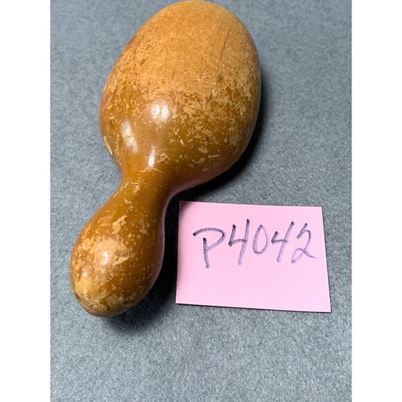 Vintage Wooden Sock Darner Sewing Tool 5.5" Antique Foot Form Handcrafted 1940s - Picture 5 of 5